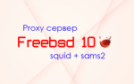Установка и настройка прокси сервера на freebsd 10 (squid+sams2)