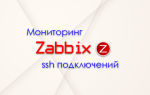 Мониторинг ssh логинов в zabbix